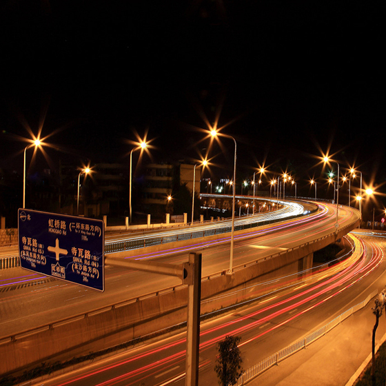 The street light project of Guangxi Hongqiao Road